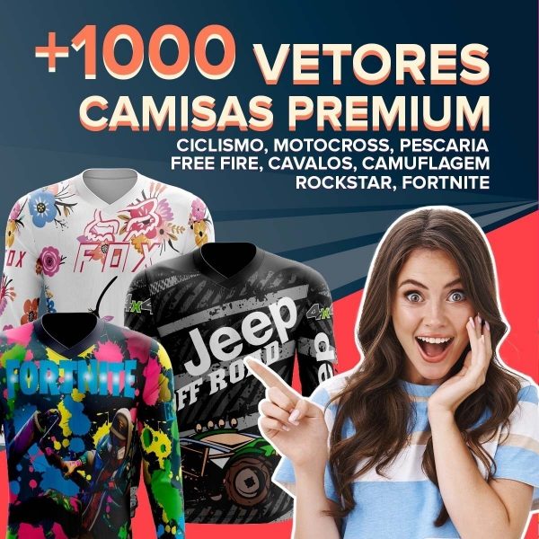 Super Pack Sublimação +1000 Artes Camisetas Estampas Corel