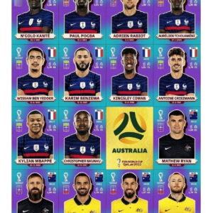 Todas As Figurinhas Da Copa 2022 Arquivo Pdf Para Imprimir