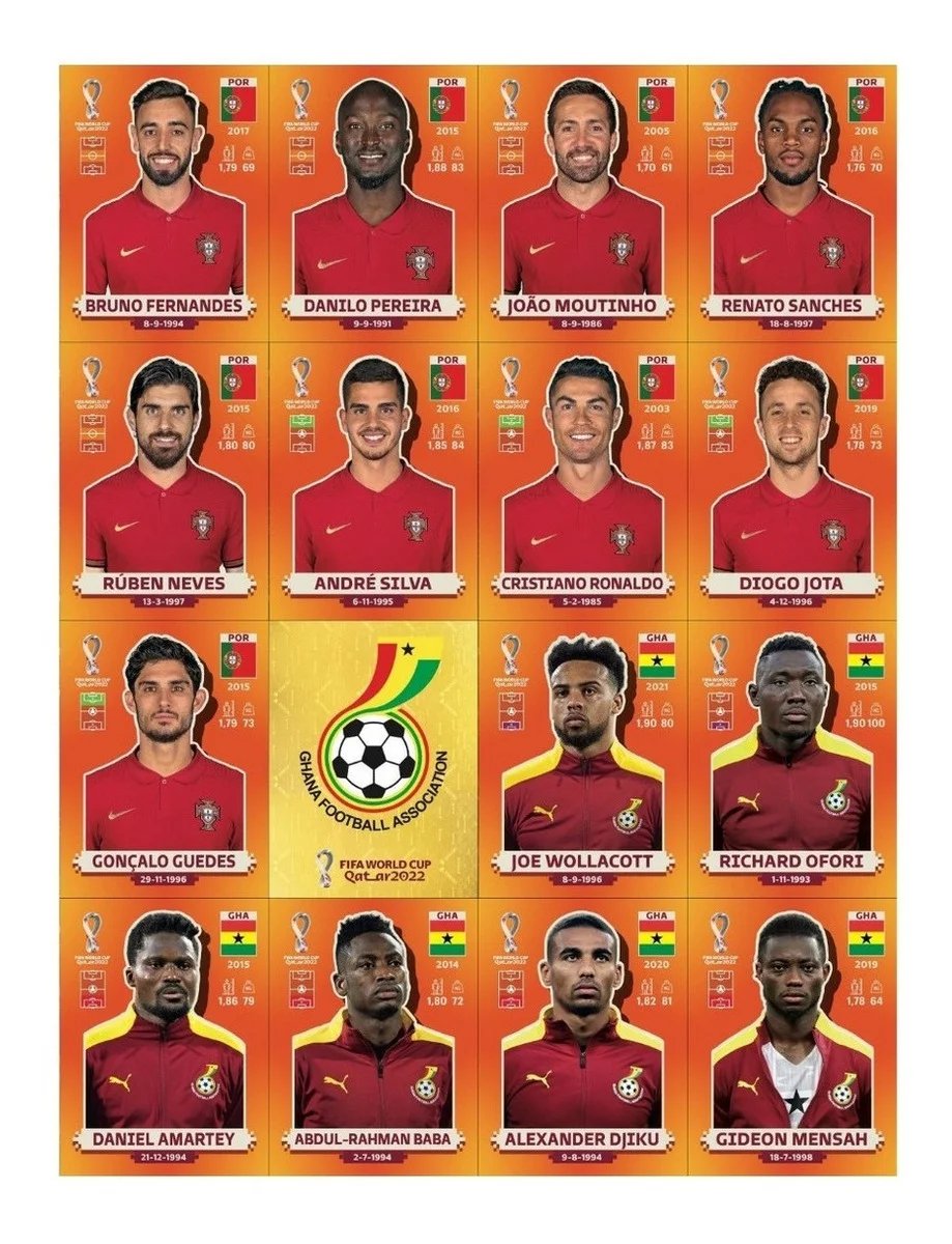 Todas As Figurinhas Da Copa Em Arquivo Pdf Para Imprimir