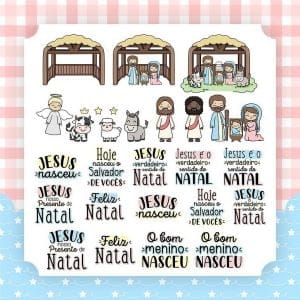 Verdadeiro Natal +100 Arquivos Digitais Natalinos Em Png
