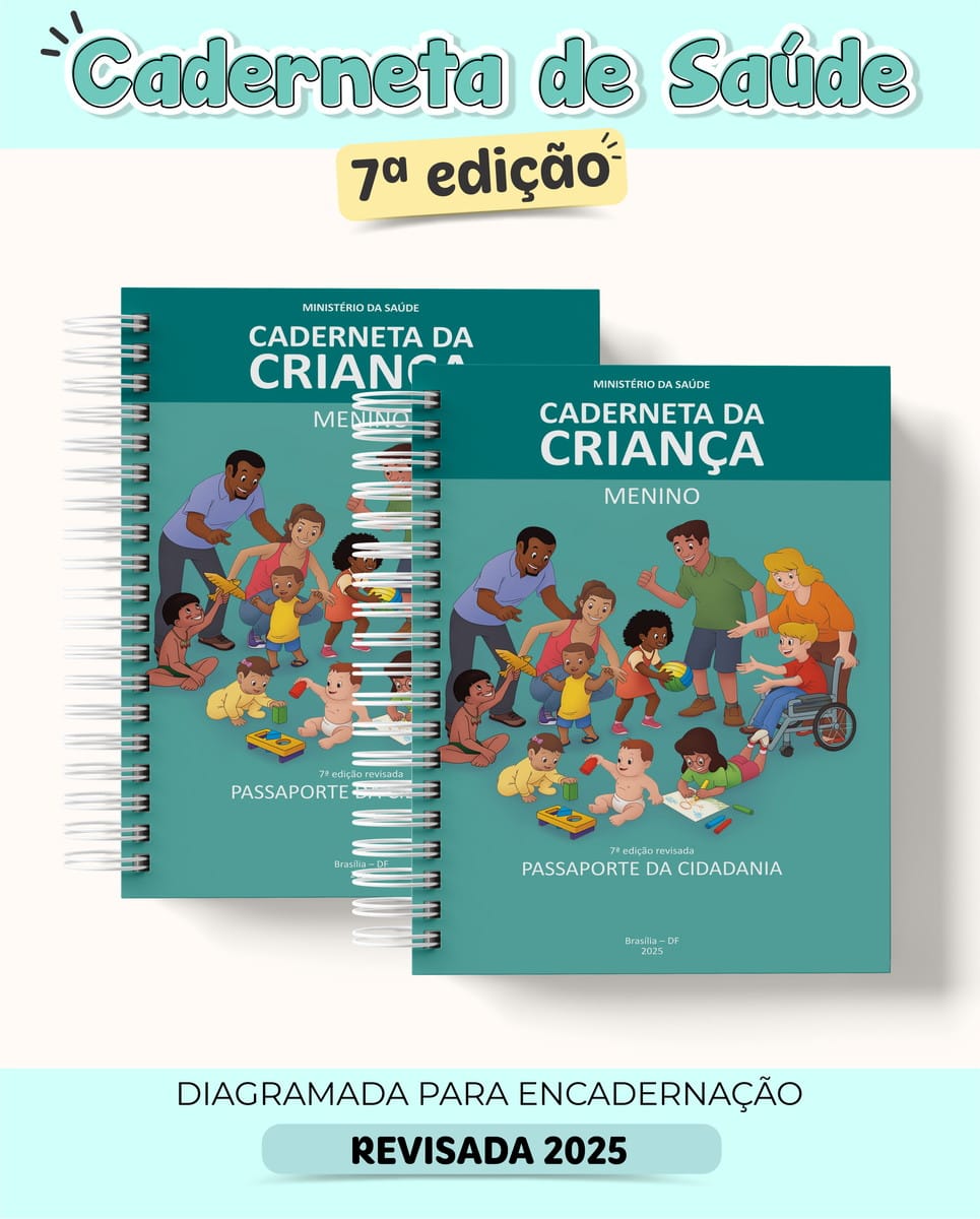 Caderneta de Saúde Infantil 2025 PDF para Imprimir 2 Caderneta de Saúde Infantil 2025 PDF para Imprimir - Imagem 2