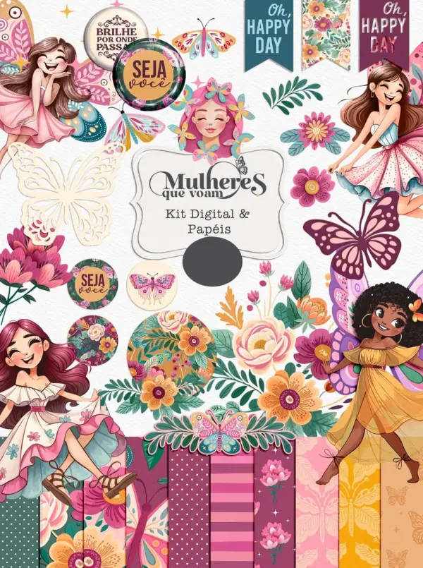 Explore a Criatividade com o Kit Mulheres Que Voam