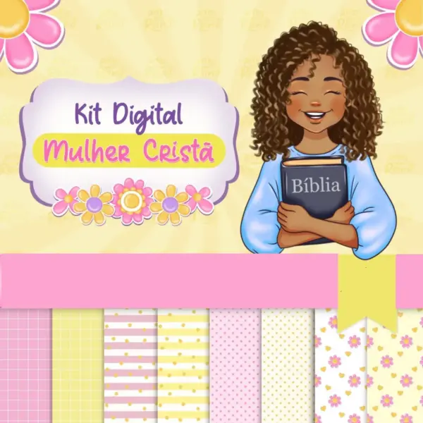 Arquivos PNG Mulher Cristã para Scrapbooking e Paper Crafts Devocionais - Imagem 2