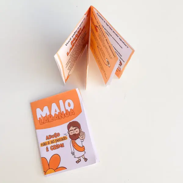 Kit Digital Maio Laranja com Elementos para Paper Crafts - Imagem 5