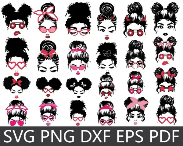 Arte digital mulher coque casual PNG para personalização - Imagem 2