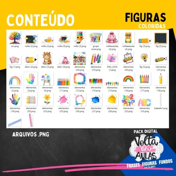 Kit PNG Mascotes Estudantis para Personalização de Materiais - Imagem 4