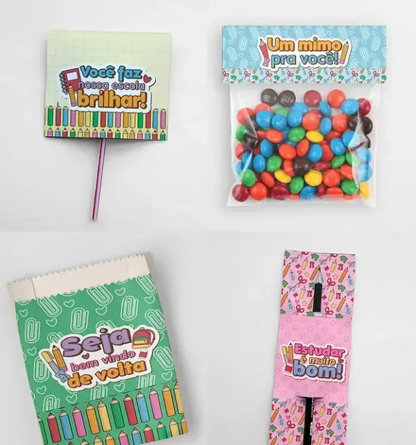 Kit Digital Material Escolar PNG para Personalizados - Imagem 7
