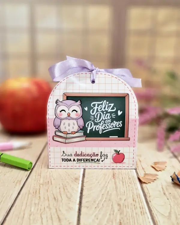 Caixa Sabonete Personalizada Dia dos Professores Arquivo - Imagem 7