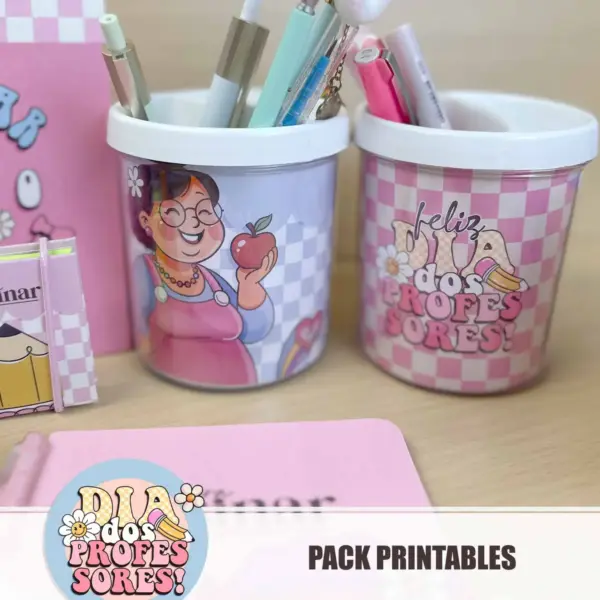 Pack Dia dos Professores Corujinha Printables Digital - Imagem 3