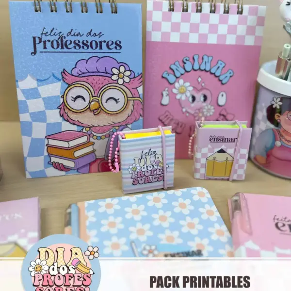 Pack Dia dos Professores Corujinha Printables Digital - Imagem 4
