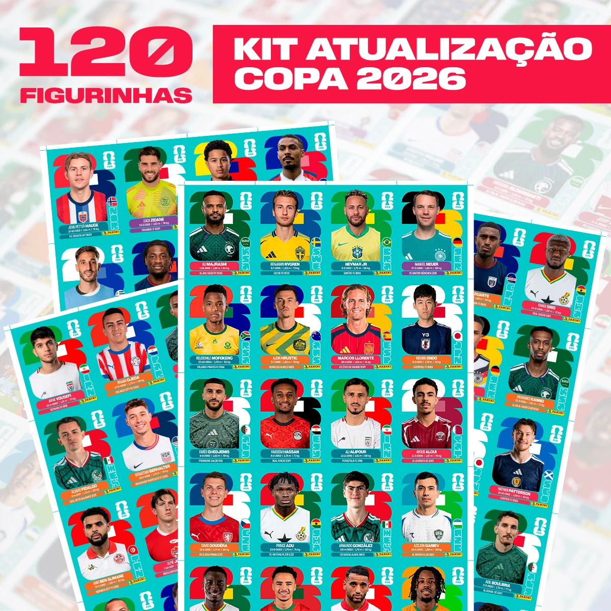 Figurinhas Copa do Mundo 2026 Kit Atualização Update Set PDF 1 Figurinhas Copa do Mundo 2026 Kit Atualização Update Set PDF