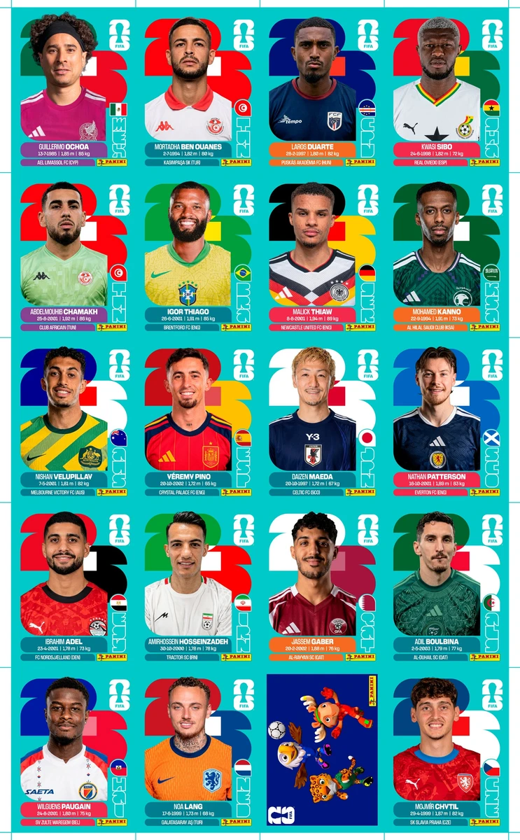 Figurinhas Copa do Mundo 2026 Kit Atualização Update Set PDF 4 Figurinhas Copa do Mundo 2026 Kit Atualização Update Set PDF - Imagem 4