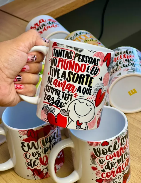39 Artes JPG para Personalizar Canecas no Dia dos Namorados
