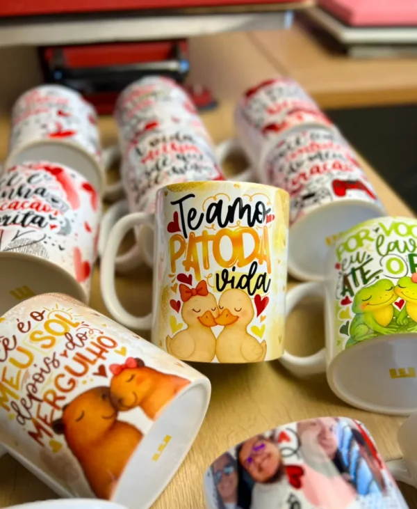 39 Artes JPG para Personalizar Canecas no Dia dos Namorados