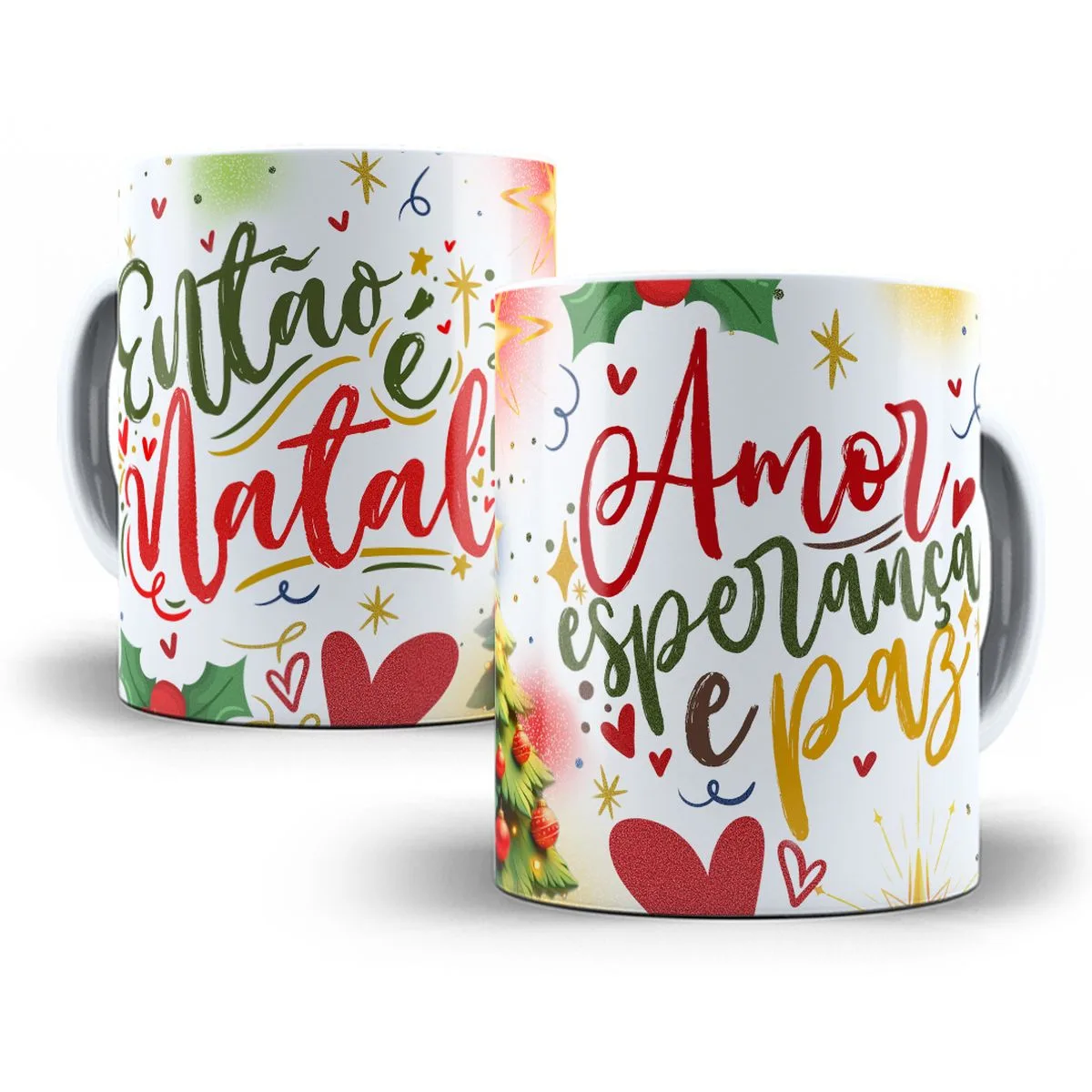40 Artes Caneca Natal Cristao Frases Amor Esperanca E Fe 5