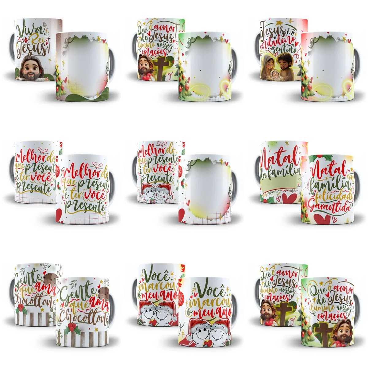 40 Artes Caneca Natal Cristao Frases Amor Esperanca E Fe 6