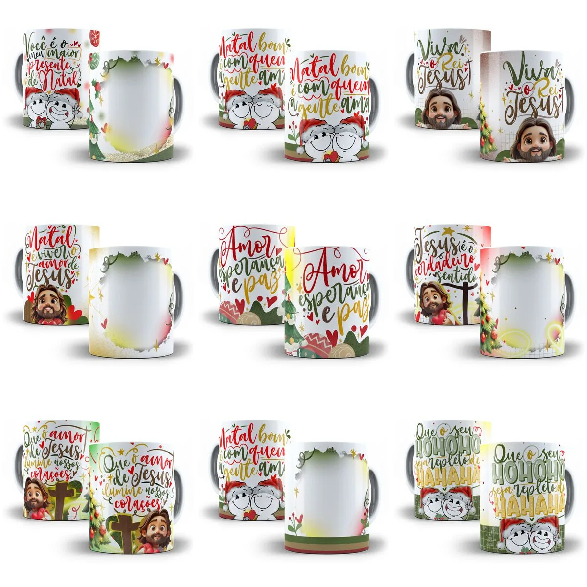 40 Artes Caneca Natal Cristao Frases Amor Esperanca E Fe 8