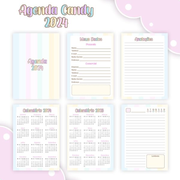 Agenda Candy Agente Saúde - Arquivo Digital