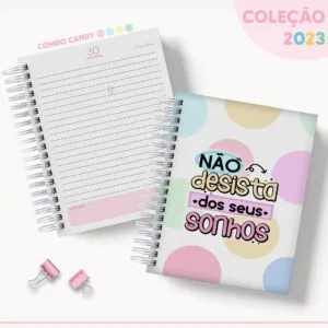 Agenda Candy Não Desista - Datada 2023 - Arquivo Digital 12 Agenda Candy Não Desista - Datada 2023 - Arquivo Digital