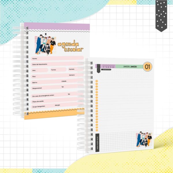 Agenda Escolar BTS - Arquivo Digital