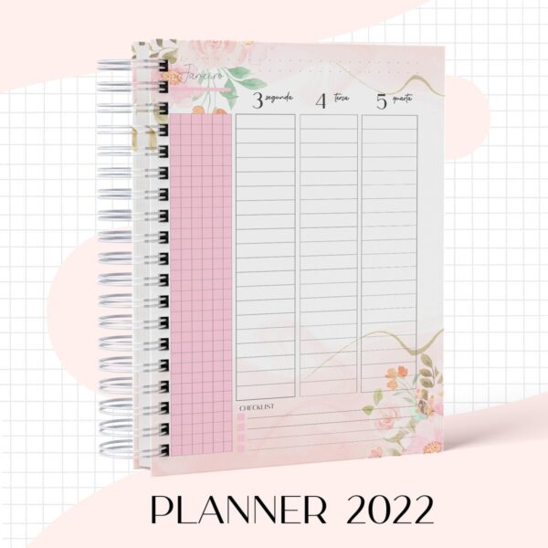 Agenda Feminina Enfermagem 2022 - Arquivo Digital