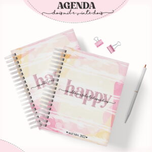 agenda feminina happy arquivo digital