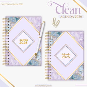agenda feminina lilas basic 2026 arquivo digital