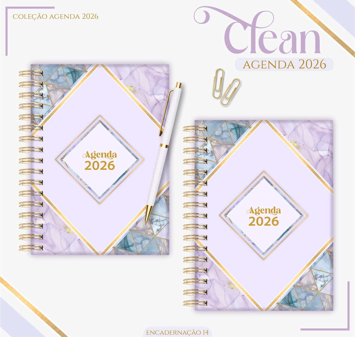 Agenda Feminina Lilás 2026 Digital para Imprimir 1 Agenda Feminina Lilás 2026 Digital para Imprimir
