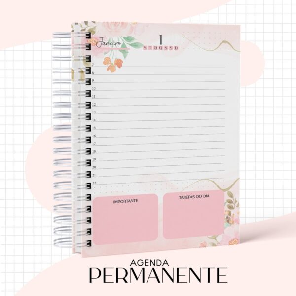 Agenda Feminina Medicina 2022 - Arquivo Digital