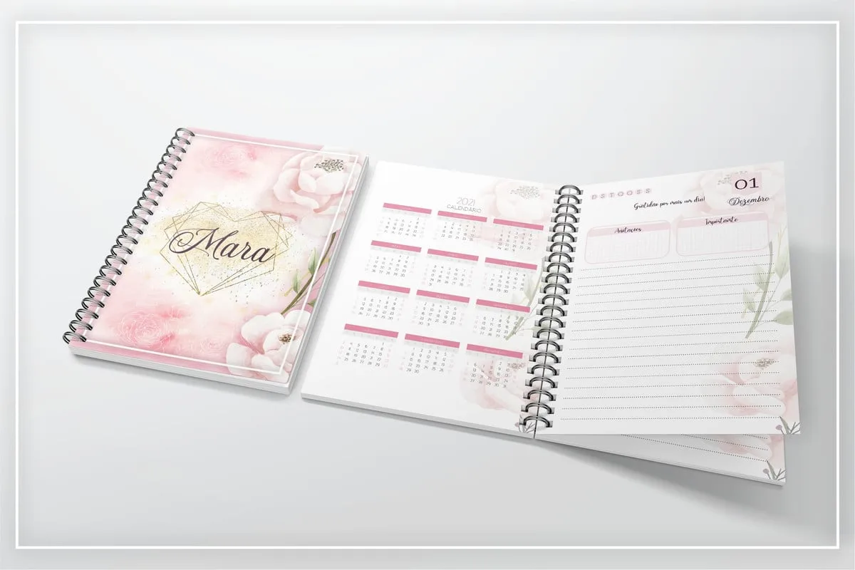 Agenda Floral 1 - Arquivo Digital