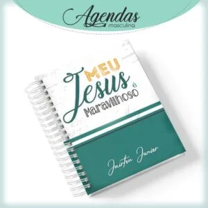 Agenda Masculina Meu Jesus é Maravilhoso - Arquivo Digital 9 Agenda Masculina Meu Jesus é Maravilhoso - Arquivo Digital