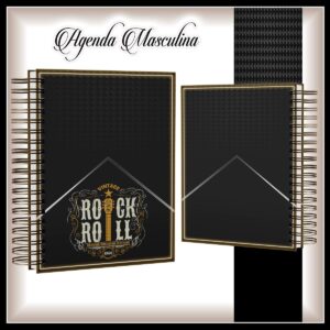 Agenda Masculina Rock - Arquivo Digital