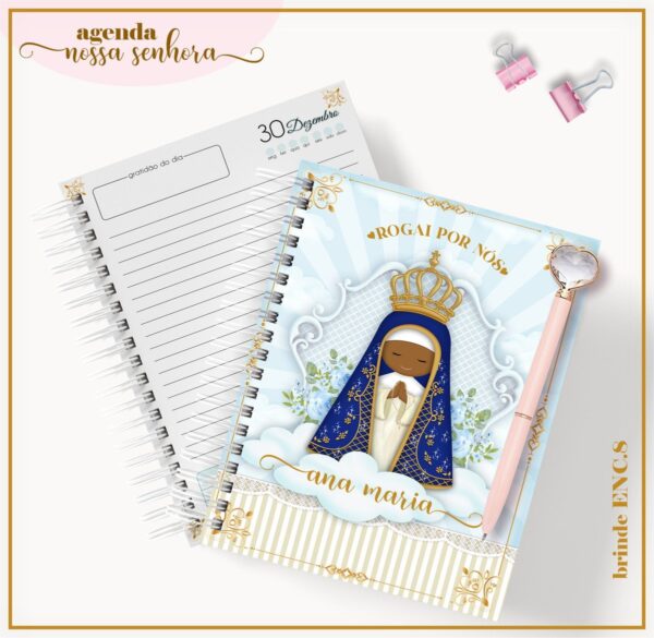 Agenda Permanente Datada Nossa Senhora - Arquivo Digital