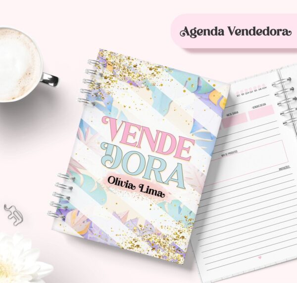 Agenda Permanente Datada Vendedora - Arquivo Digital