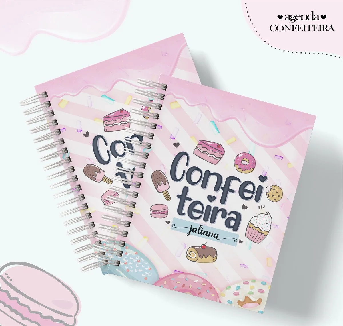 Agenda Profissão Confeiteira - Arquivo Digital