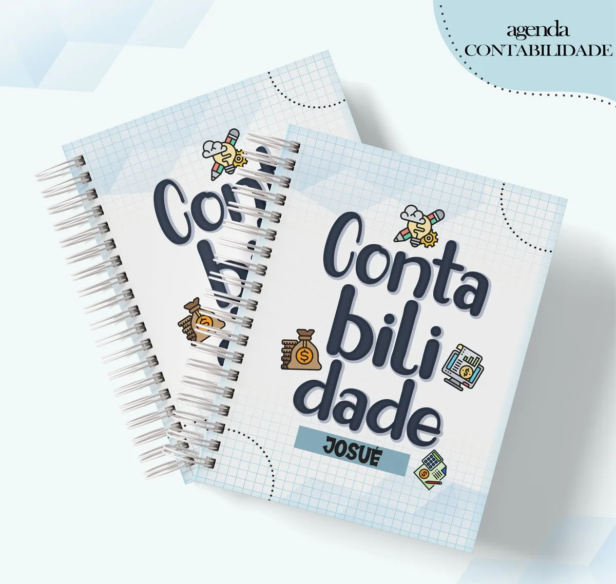 Agenda Profissão Contabilidade Masculino - Arquivo Digital