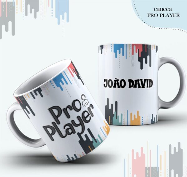 Agenda Profissão Pro Player Masculino - Arquivo Digital