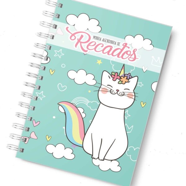 Agenda Recados Escolar Infantil - Arquivo Digital