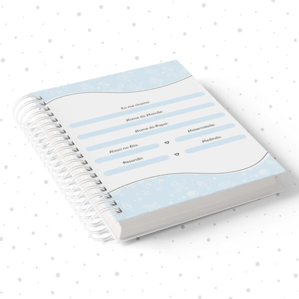 Agenda Rotina do Bebê Menino - Arquivo Digital
