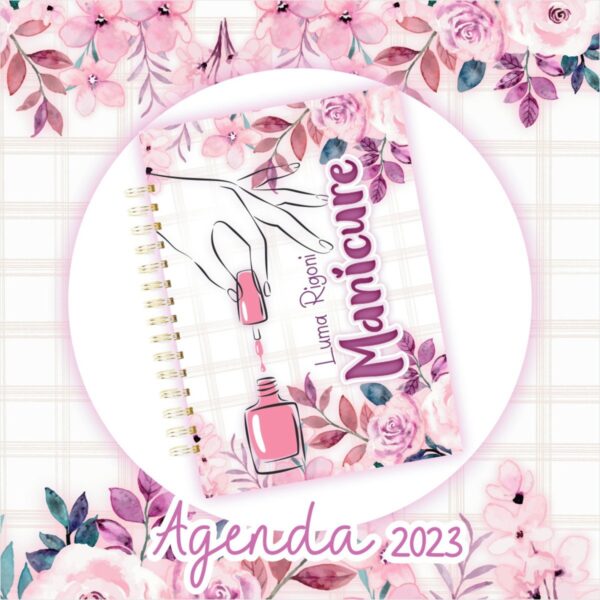 Agendamento Manicure Datada 2023 - Arquivo Digital