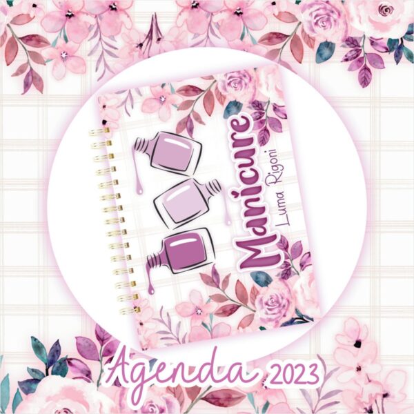 Agendamento Manicure Datada 2023 - Arquivo Digital