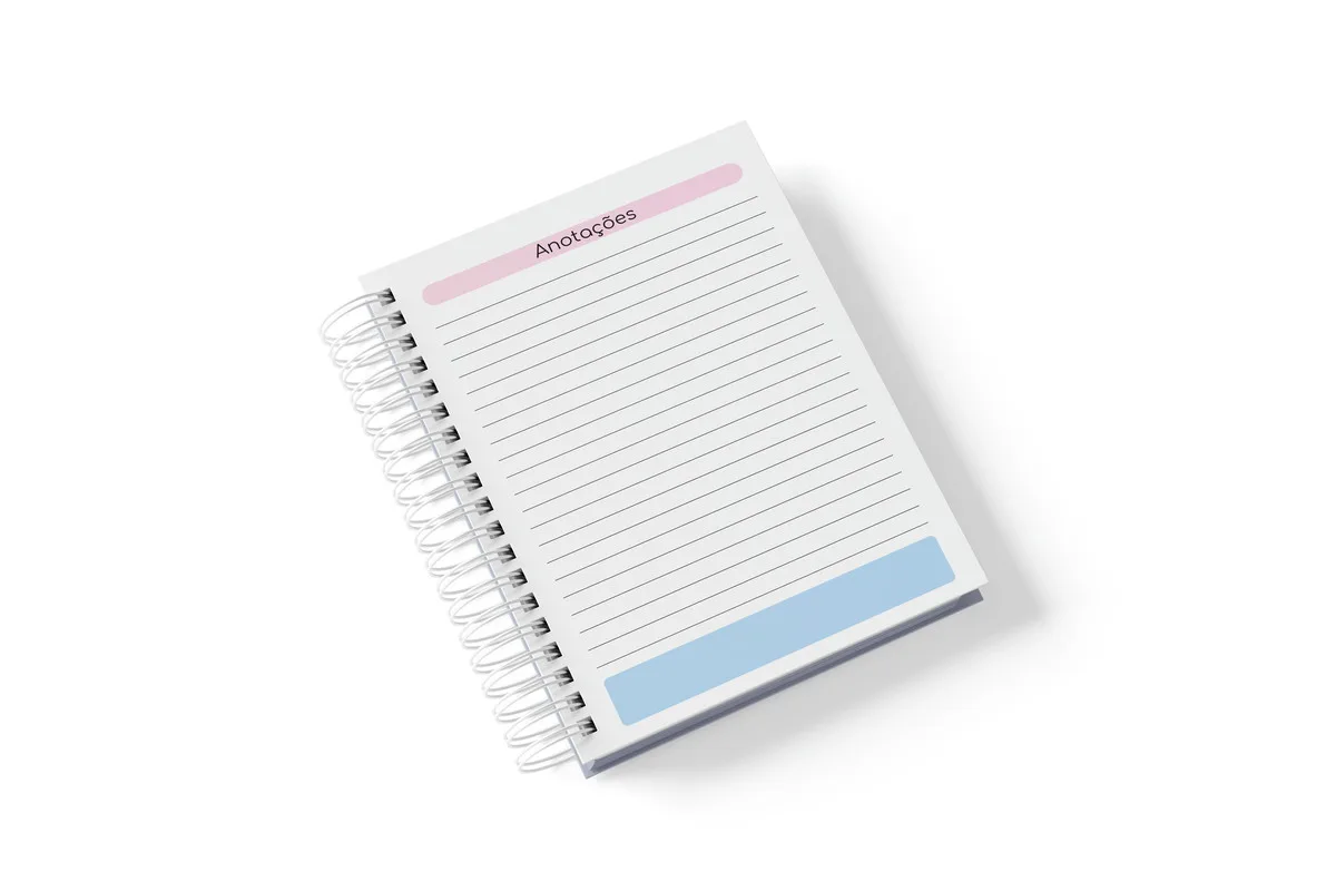Agendamentos Datados 2026 Floral para Planners e Agendas - Imagem 4