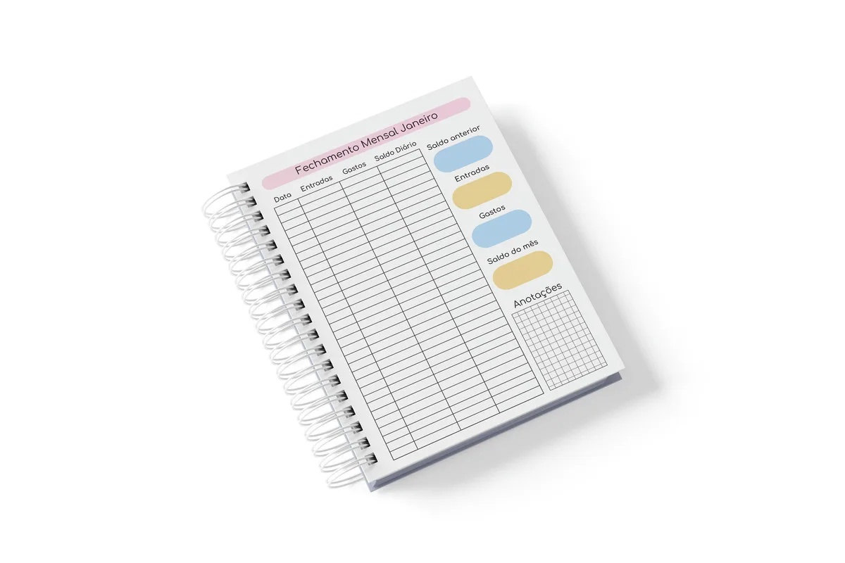 Agendamentos Datados 2026 Floral para Planners e Agendas - Imagem 5