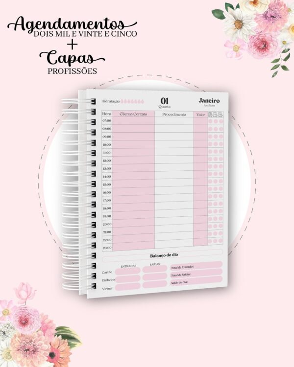 Agendamentos e Capas Profissões 2025 - Arquivo Digital