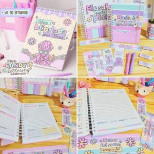agendas candy lettering 2023 arquivo digital agendas candy 2023