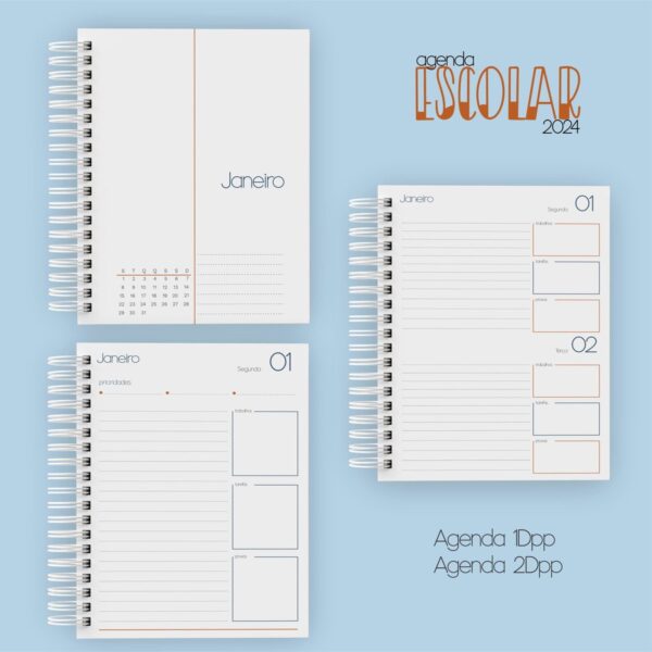 Agendas Escolares 2024 - Arquivo Digital