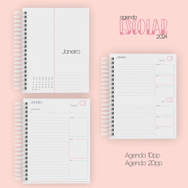 Agendas Escolares 2024 - Arquivo Digital