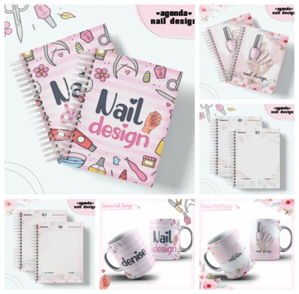 Agendas Nail Design - Arquivo Digital