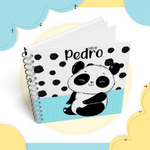 Álbum da Gestação Panda Menino - Arquivo Digital