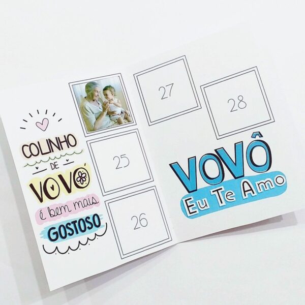 Álbum de Figurinhas Dia dos Avós - Arquivo Digital